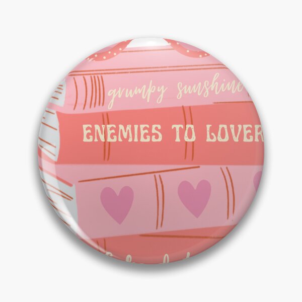 Item preview, romance tropes bookstack  designed and sold by haleyjournals.