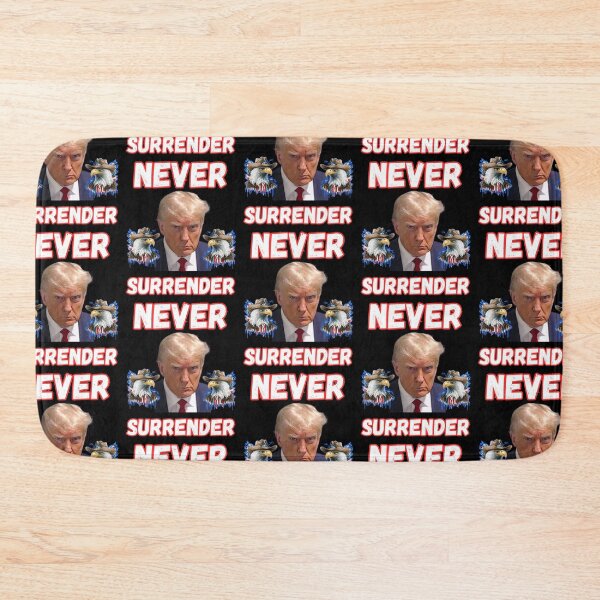 Item preview, Trump Never Surrender designed and sold by WoodburyLake.