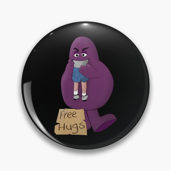Item preview, Hungry for Free Hugs from Grimace! designed and sold by JudgmentDesign.