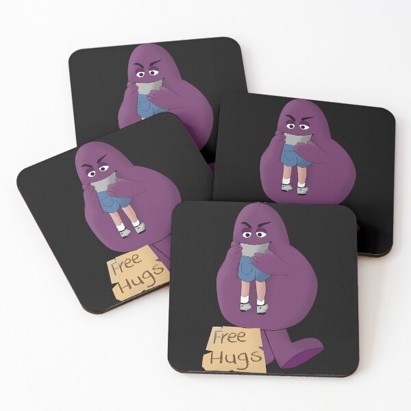 Item preview, Hungry for Free Hugs from Grimace! designed and sold by JudgmentDesign.