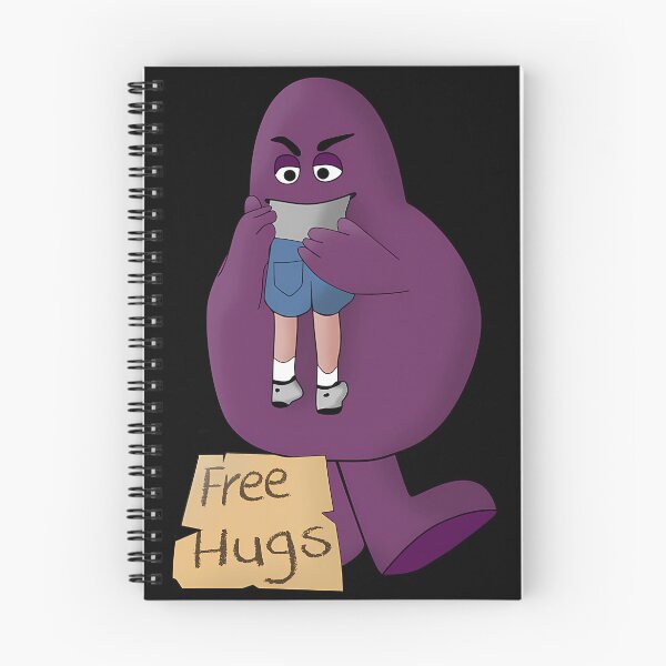 Item preview, Hungry for Free Hugs from Grimace! designed and sold by JudgmentDesign.