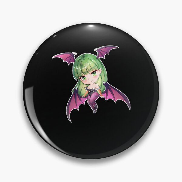 Item preview, Morrigan Aensland Chibi Darkstalkers designed and sold by OrderKatieArtC.