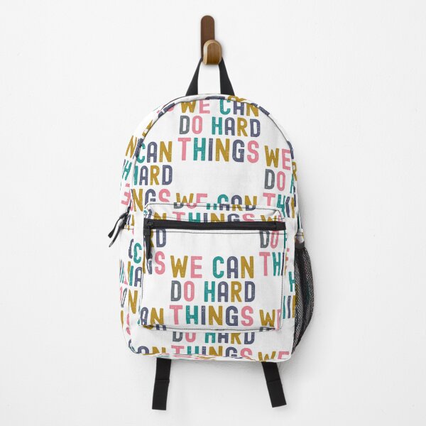 Item preview, Teacher Quote Poster Elementary Teacher Appreciation New Teacher Gift We Can Do Hard Things designed and sold by ShoniwDesigns.