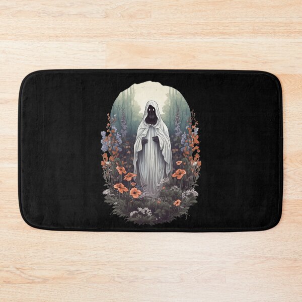 Item preview, Ghost In The Forest Floral Ghost Gothic  designed and sold by ArtFromBeyond.