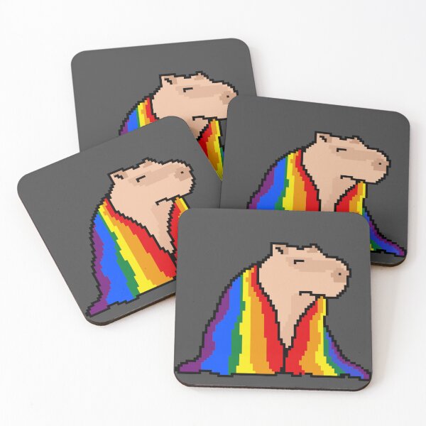 Item preview, LGBT Capybara designed and sold by Pati-Nasc.