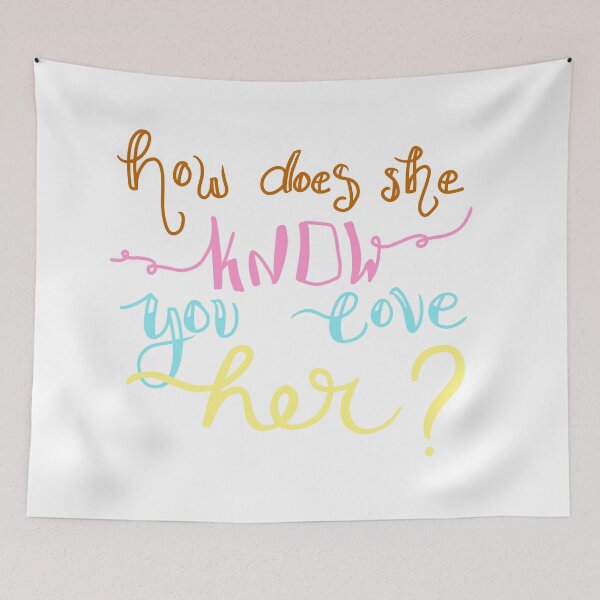 Item preview, How Does She Know? designed and sold by AddyCats.