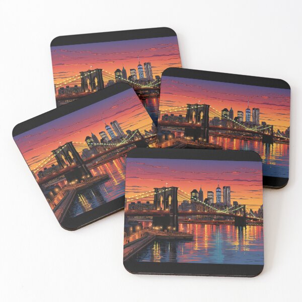 Item preview, Bright Brooklyn Bridge designed and sold by Christfield.