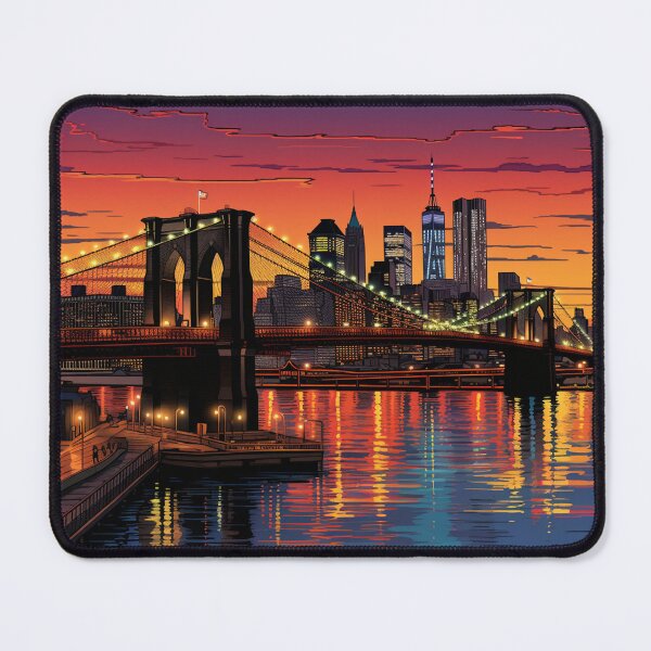 Item preview, Bright Brooklyn Bridge designed and sold by Christfield.