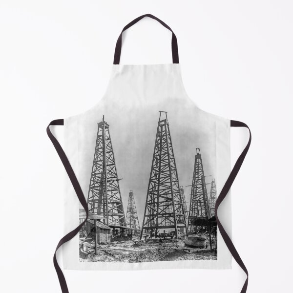 Item preview, Early Wooden Oil Drilling Derricks of Texas 1901 designed and sold by Daniel Hagerman.