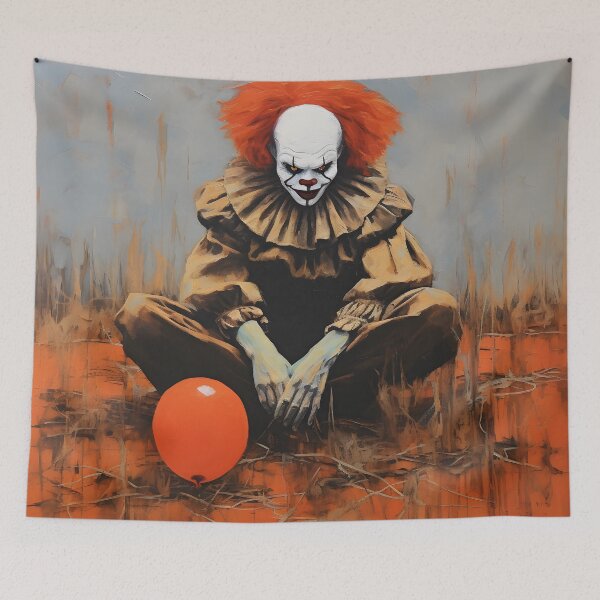 Item preview, Expressionism Horror Clown  designed and sold by ARTficiallyAnon.
