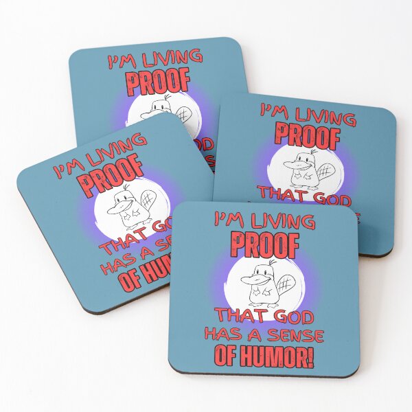Item preview, Funny animal platypus God has a sense of Humor designed and sold by Shean Fritts.