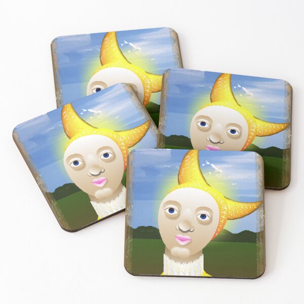 Item preview, Our Lady of The Golden Moon designed and sold by PlaidRat.
