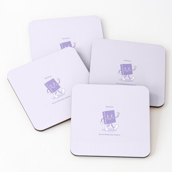 Item preview, But first, let me finish this chapter purple lilac designed and sold by rizdrawings.
