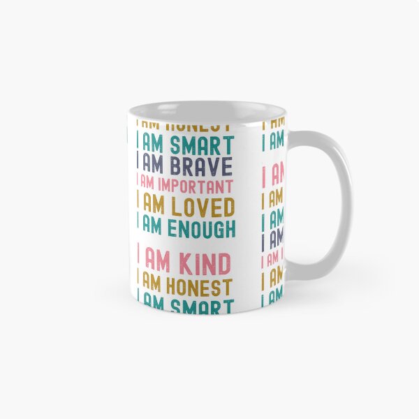 Item preview, I Am Kind Positive Affirmations Elementary Teacher Mom Rainbow Kids Room Decor Nursery Decor designed and sold by ShoniwDesigns.
