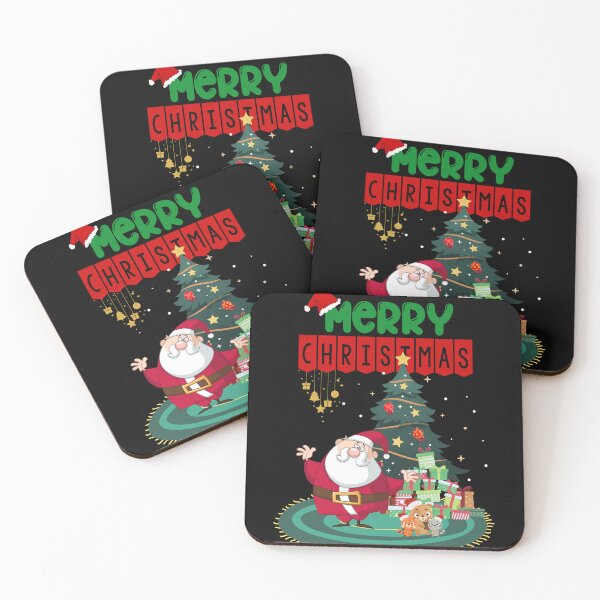 Item preview, Santa in the tree leaving gifts designed and sold by studio468.