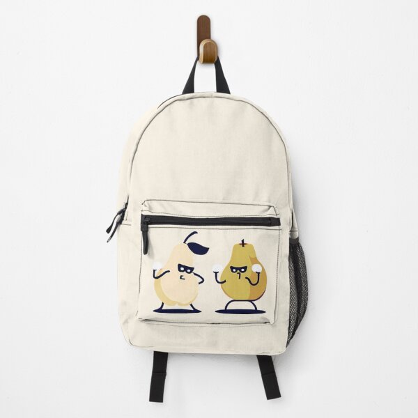 Item preview, Apple and Pear Fighting with Boxing Gloves designed and sold by MinimalistHaven.
