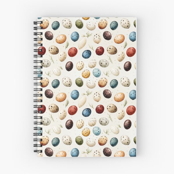 Item preview, Culinary Elegance: Seamless Watercolor of Quail Eggs and Rosemary - Calm and Natural designed and sold by anyBooks-Studio.