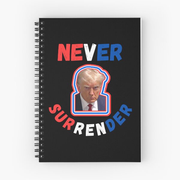 Item preview, Trump Never Surrender designed and sold by WoodburyLake.