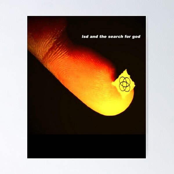 Item preview, LSD and the Search For God Shirt designed and sold by LelaCassin1.