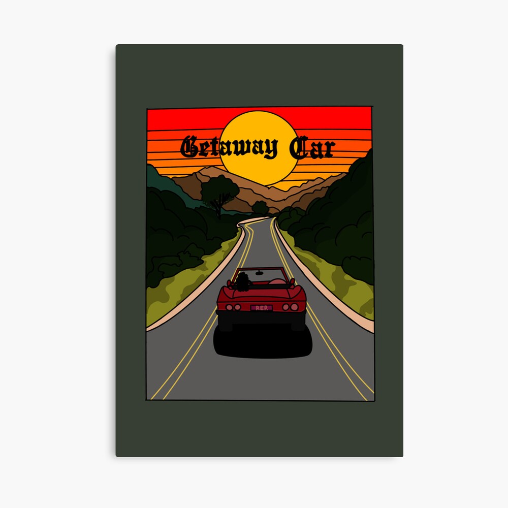 getaway car Art Board Print for Sale by eilosu