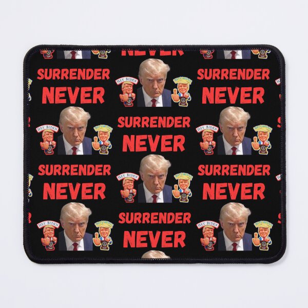 Item preview, Trump Never Surrender designed and sold by WoodburyLake.