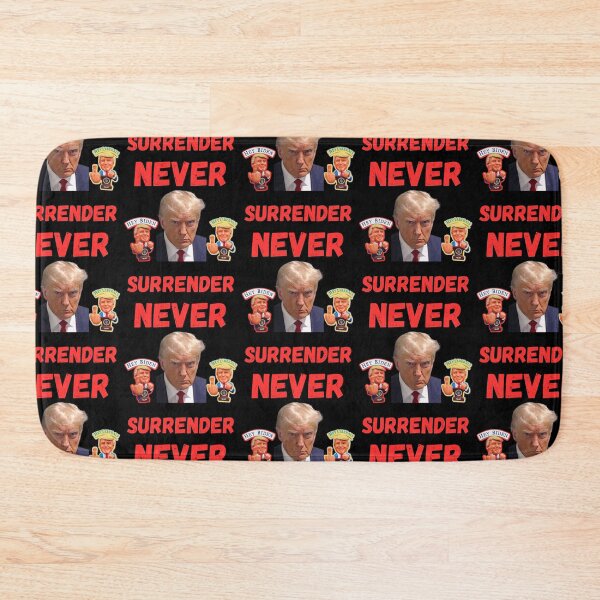 Item preview, Trump Never Surrender designed and sold by WoodburyLake.