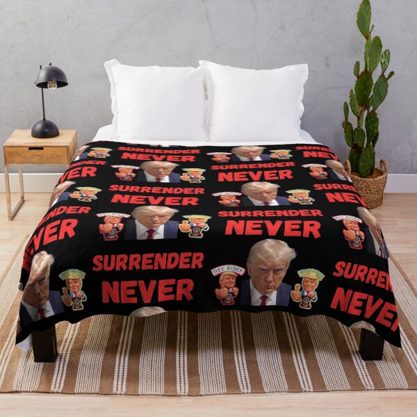 Item preview, Trump Never Surrender designed and sold by WoodburyLake.