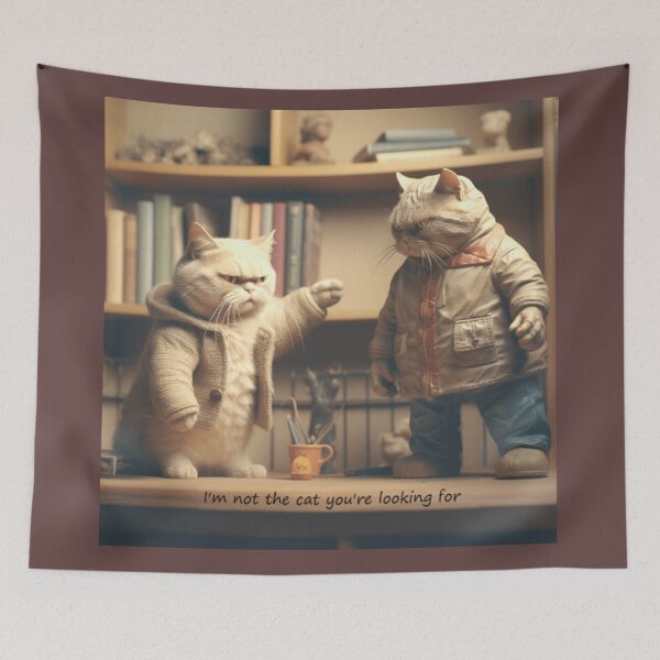 Item preview, mad catter thinks he is a jedi designed and sold by DanieWoods.