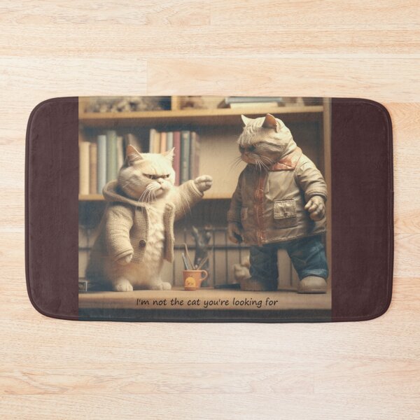 Item preview, mad catter thinks he is a jedi designed and sold by DanieWoods.