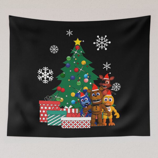 Item preview, Five Nights At Freddys Around The Christmas Tree designed and sold by ThrillersLaws.