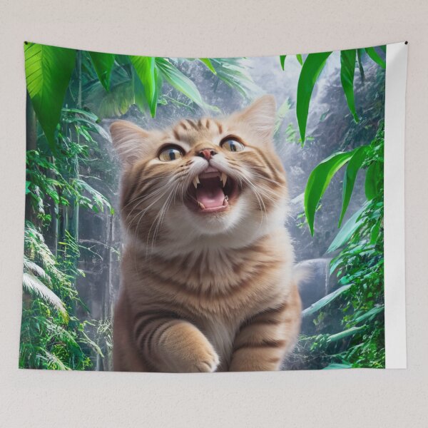 Item preview, Cat or Tiger designed and sold by Glamalt.