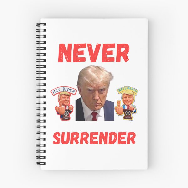 Item preview, Trump Never Surrender designed and sold by WoodburyLake.