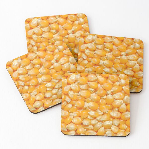 Item preview, Popcorn Kernels Food Texture Photograph  designed and sold by patternsoup.
