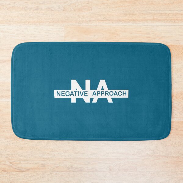 Item preview, Negative Approach Logo White designed and sold by LundJoey-333.