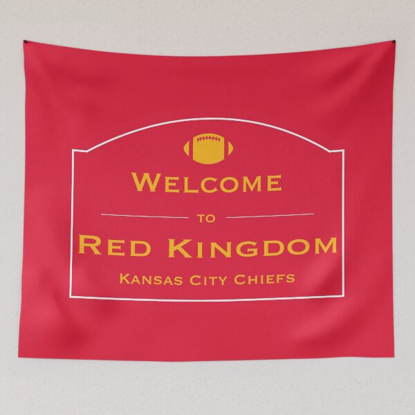 Item preview, Welcome to Red Kingdom - Kansas City Chiefs designed and sold by laurenmoe.
