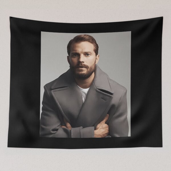 Item preview, jamie dornan art designed and sold by SkySkinnerShop.