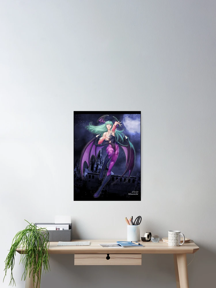 ポスター Artgerm Morrigan A3 print signed Morrigan and Lilith