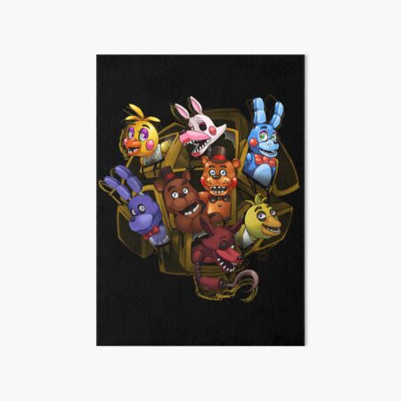 Freddy FNAF Art Print 5x7in