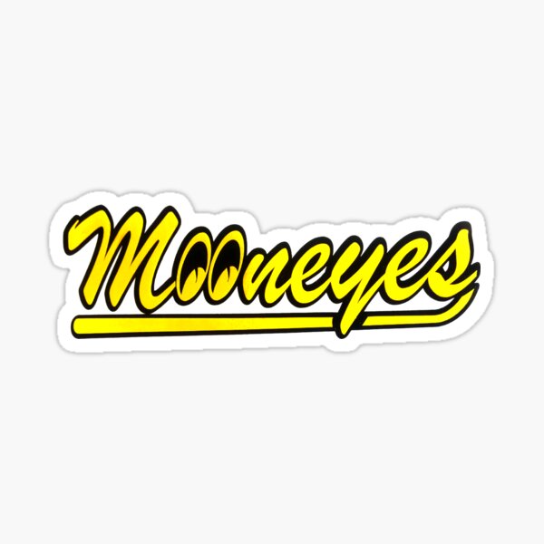 Mooneyes Pair of Mooneyes Stickers - Small