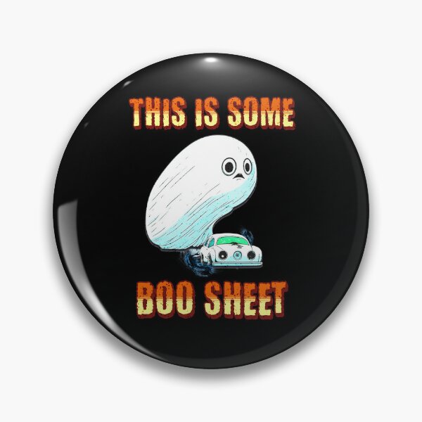 Item preview, This Is Some Boo Sheet Funny Halloween Boo Ghost Car Racing Burnout  designed and sold by CarantinedChaos.