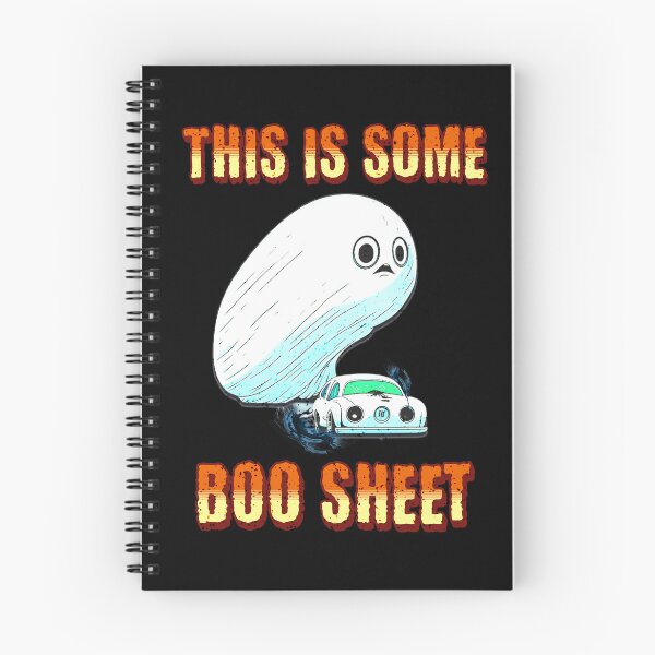 Item preview, This Is Some Boo Sheet Funny Halloween Boo Ghost Car Racing Burnout  designed and sold by CarantinedChaos.