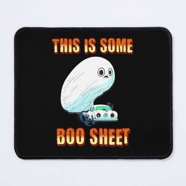 Item preview, This Is Some Boo Sheet Funny Halloween Boo Ghost Car Racing Burnout  designed and sold by CarantinedChaos.