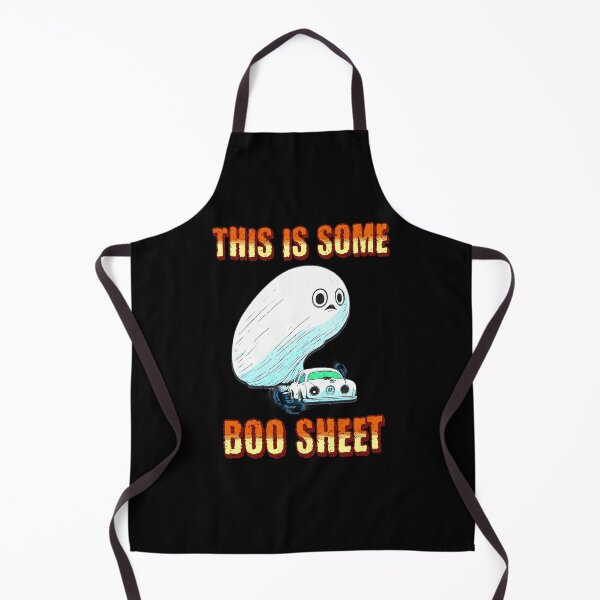 Item preview, This Is Some Boo Sheet Funny Halloween Boo Ghost Car Racing Burnout designed and sold by CarantinedChaos.
