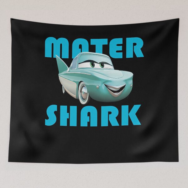 Item preview, Mater Shark funny catoon cars designed and sold by BamBamFashion.