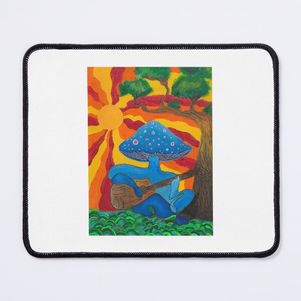 Item preview, playing guitar under the tree designed and sold by kuriative.