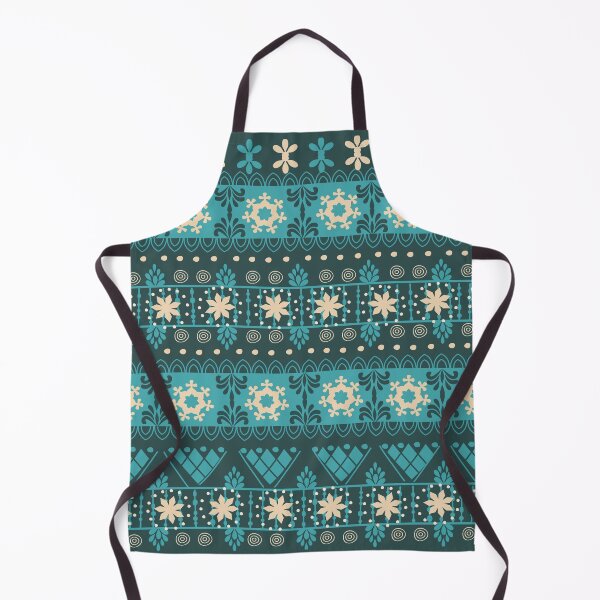 Item preview, blue abstract ethnic traditional designed and sold by obinsuma.
