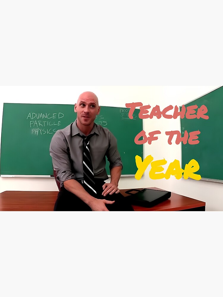 Teacher Johnny Sins Poster
