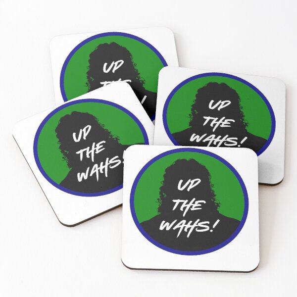 Item preview, UP THE WAHS! - Blue/green/black  designed and sold by wahsfanart.