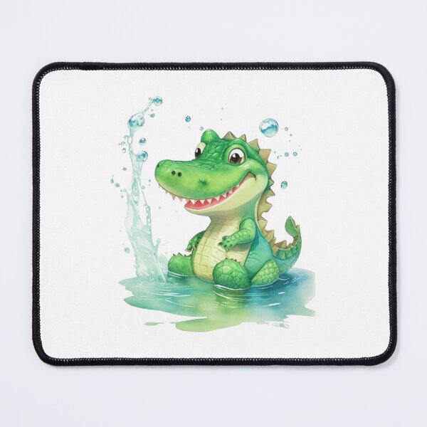 Item preview, Clipart of a happy alligator.  designed and sold by Vegasstickers.