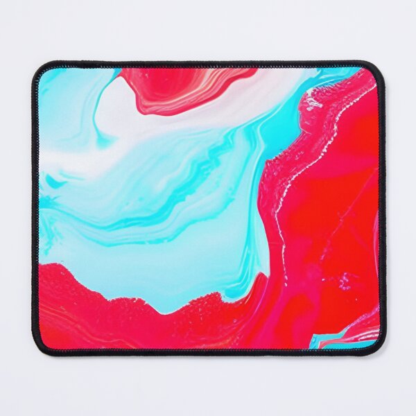 Item preview, Abstract Red and Blue Agate Pattern designed and sold by calibrit.